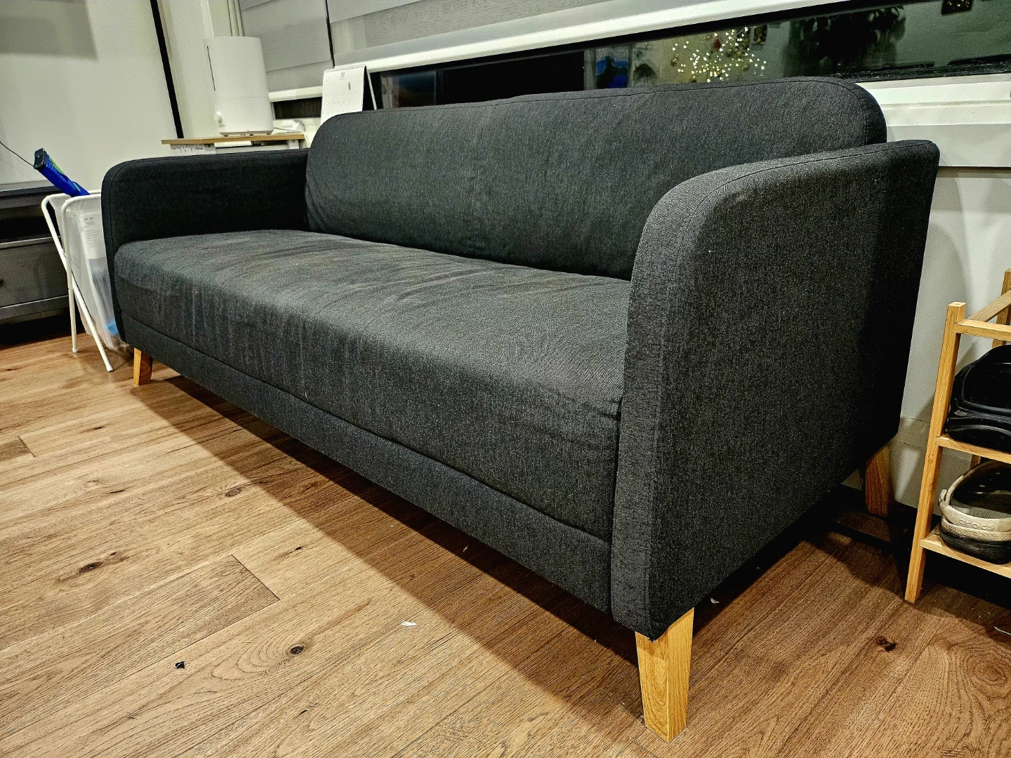 IKEA LINANÄS Vissle Dark Gray Sofa