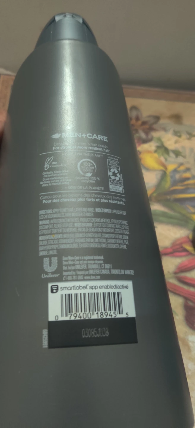 Dove Men+Care 2 in 1 Shampoo + Conditioner 750mLx2 - photo 4