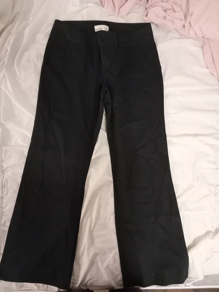 Old Navy Black Trousers - Size 4
