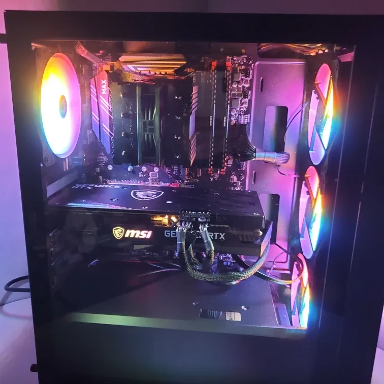 🎁X-mas Build: Ryzen 5600 / Rtx 3060ti / 1tb / 32g ram image indicator(8)