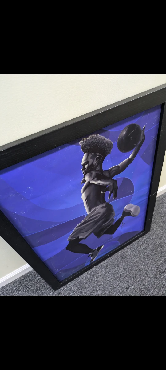 Framed original digital design art on board - photo 4