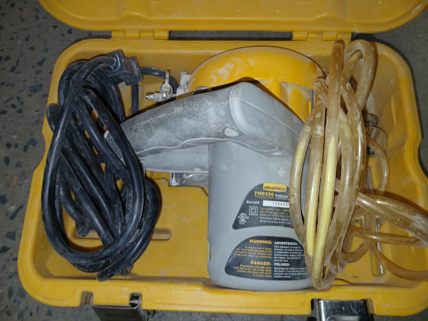 WorkForce THD250 Tile Cutter - photo 3