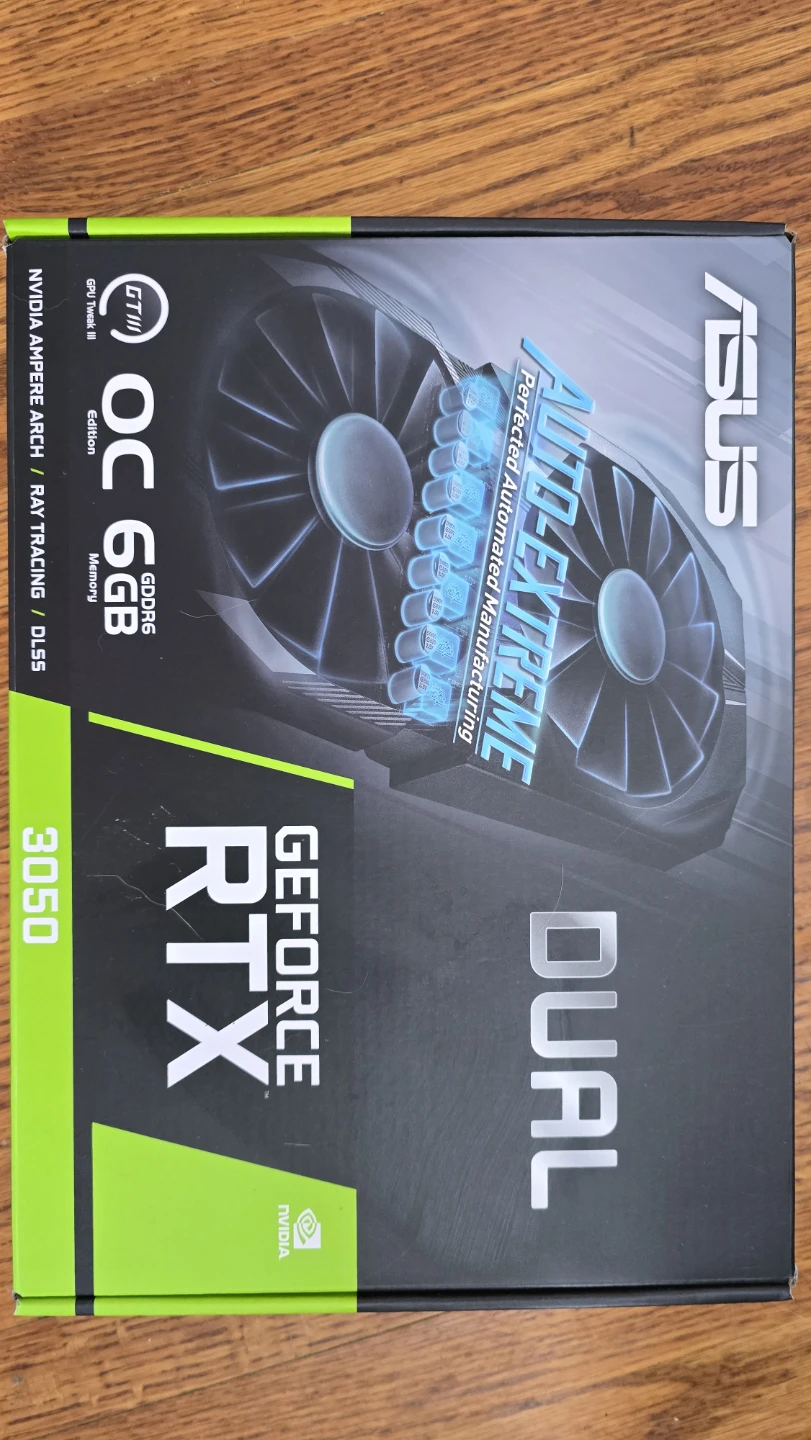 ASUS GeForce RTX 3050 Dual OC 6GB Graphics Card - New