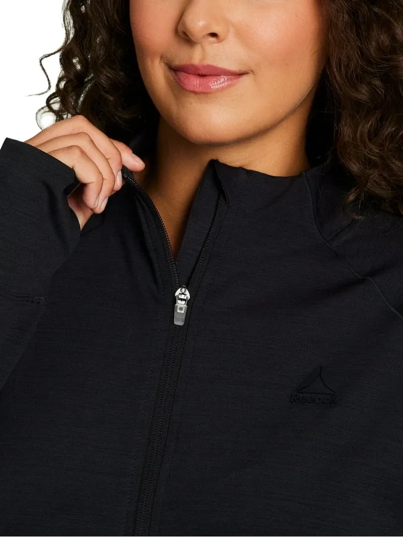 Reebok Women's Full Zip Jacket Black image indicator(4)