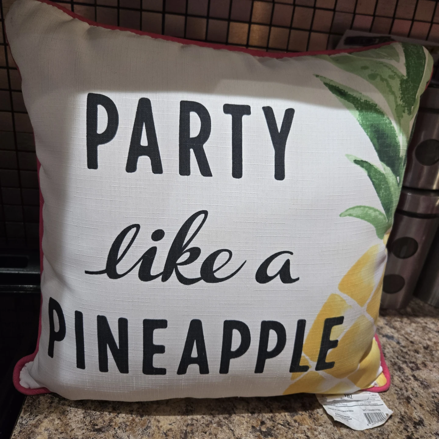 Party Like a Pineapple Decorative Pillow - photo 3
