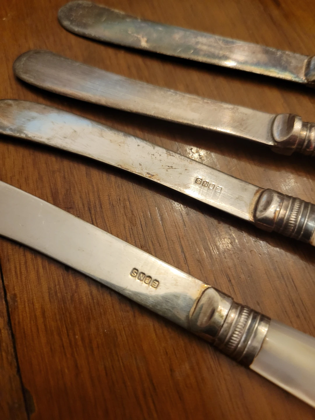 Antique EENS Butter Knives