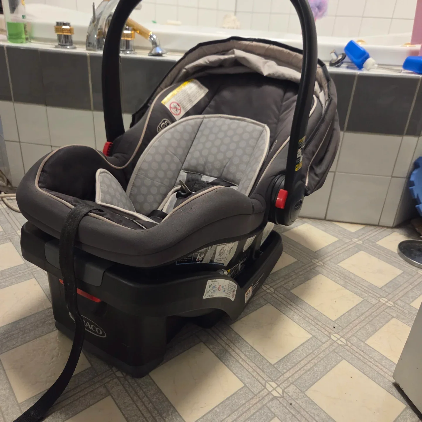 Baby car set graco click connect