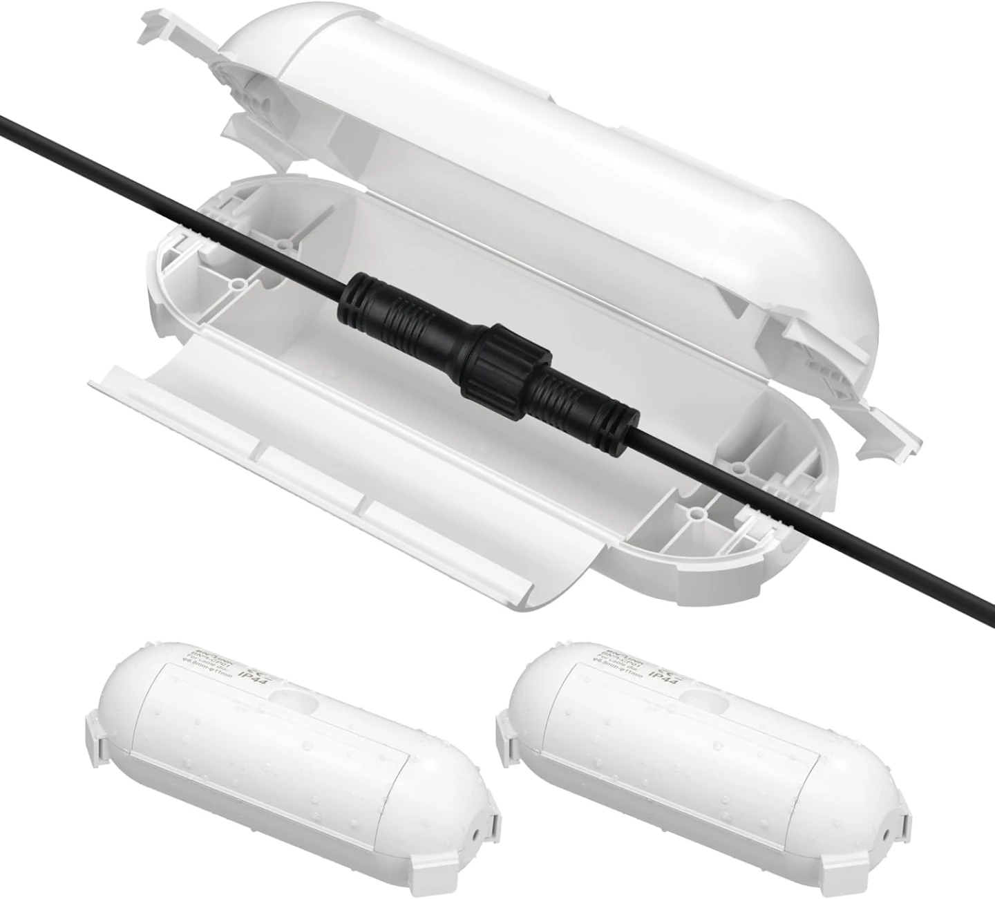 [3 Pack] Outdoor Extension Cord Safety Cover with Waterproof