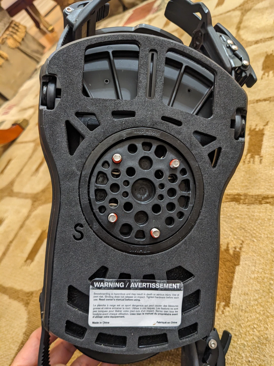 Ride K-1 Snowboard Bindings - Size Small