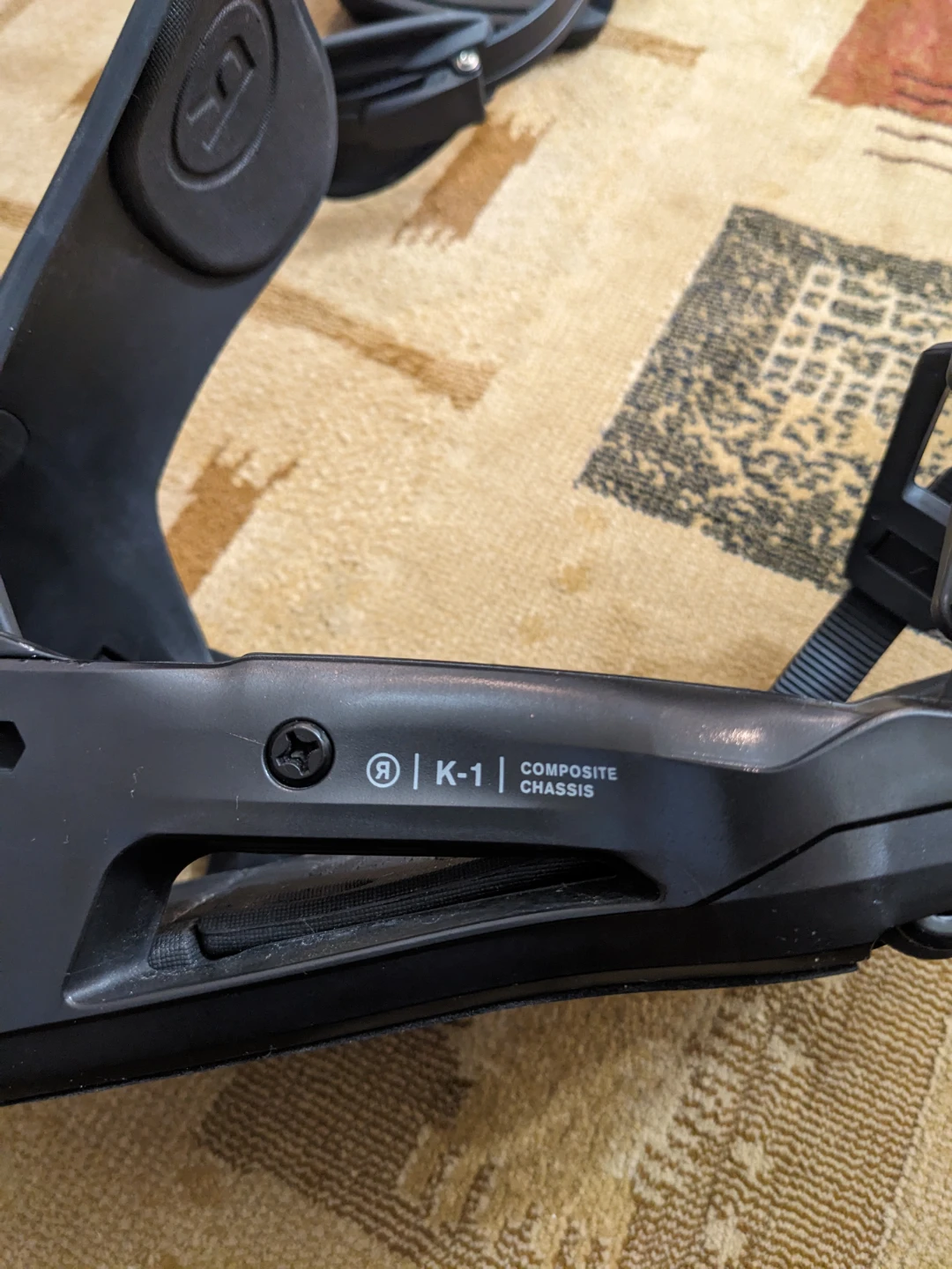 Ride K-1 Snowboard Bindings - Size Small - photo 2