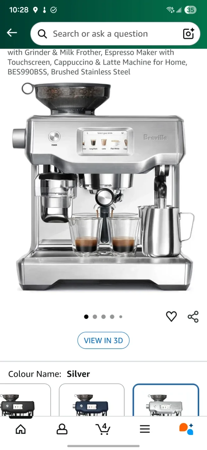 Brevville coffee machine