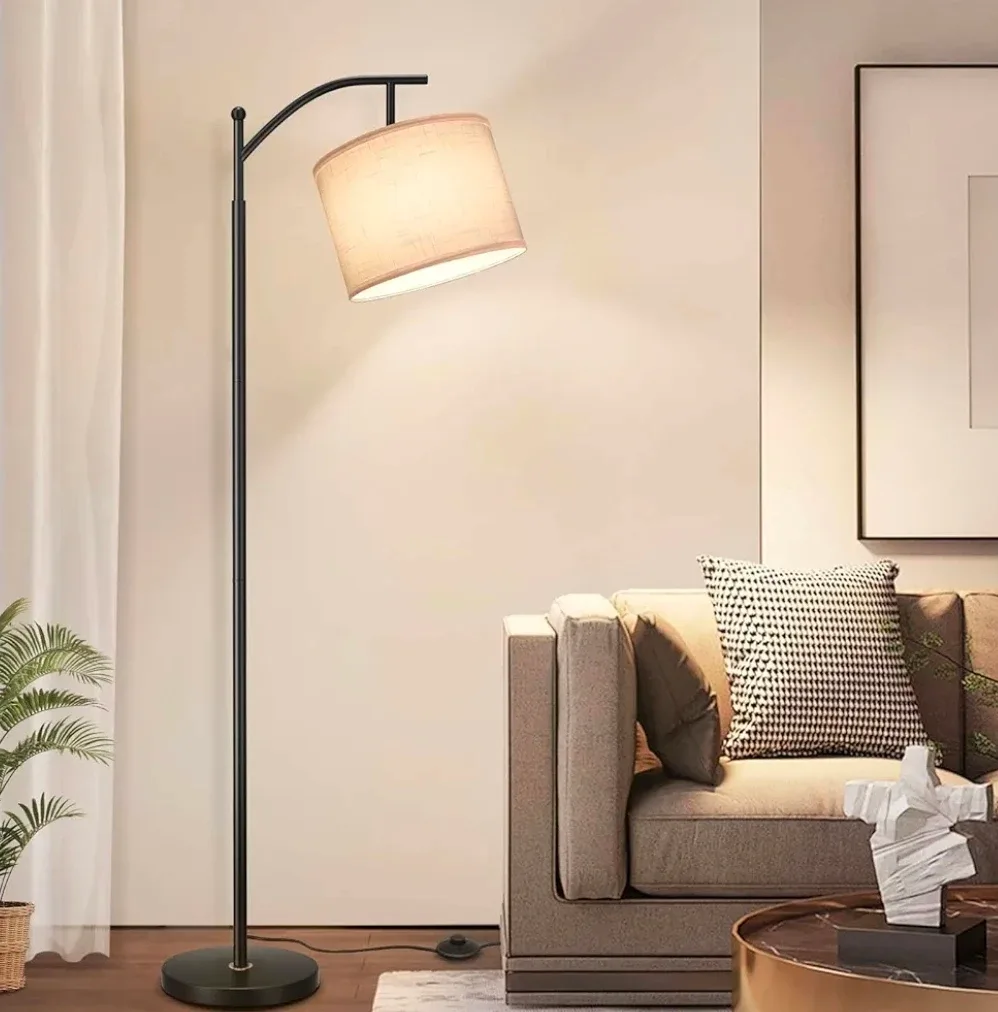 Black Arc Floor Lamp - 63 inches tall