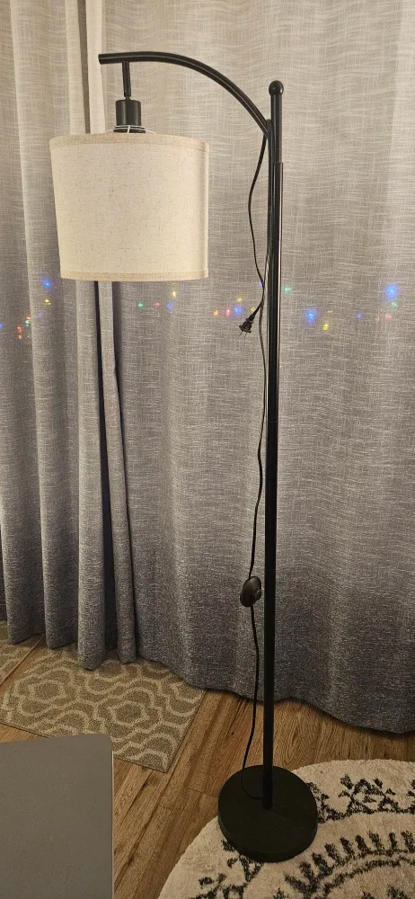 Black Arc Floor Lamp - 63 inches tall image indicator(3)