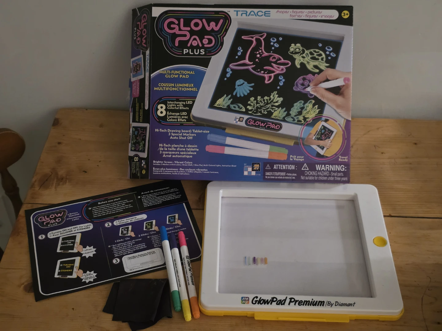 Glow Pad Plus Drawing Tablet