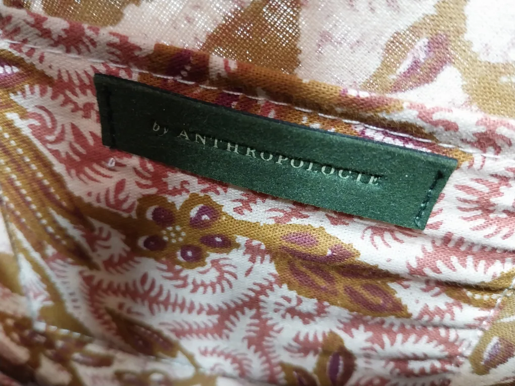 Anthropologie Round Woven Rattan Boho Crossbody Bag image indicator(4)