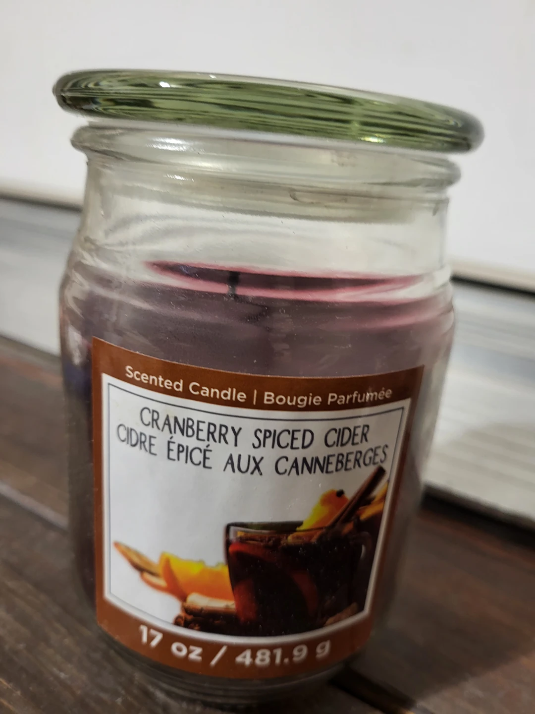 Cranberry Spiced Cider Scented Candle - 17 oz - photo 3