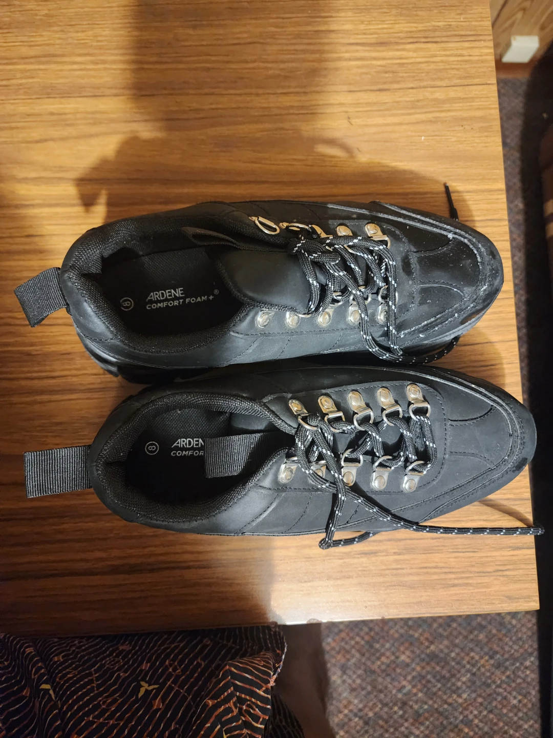 Ardene Black Comfort Foam+ Shoes Size 9 - photo 3