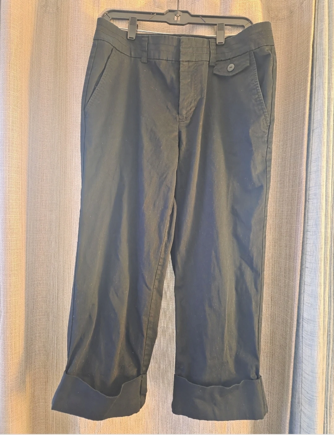 Black Cropped Pants