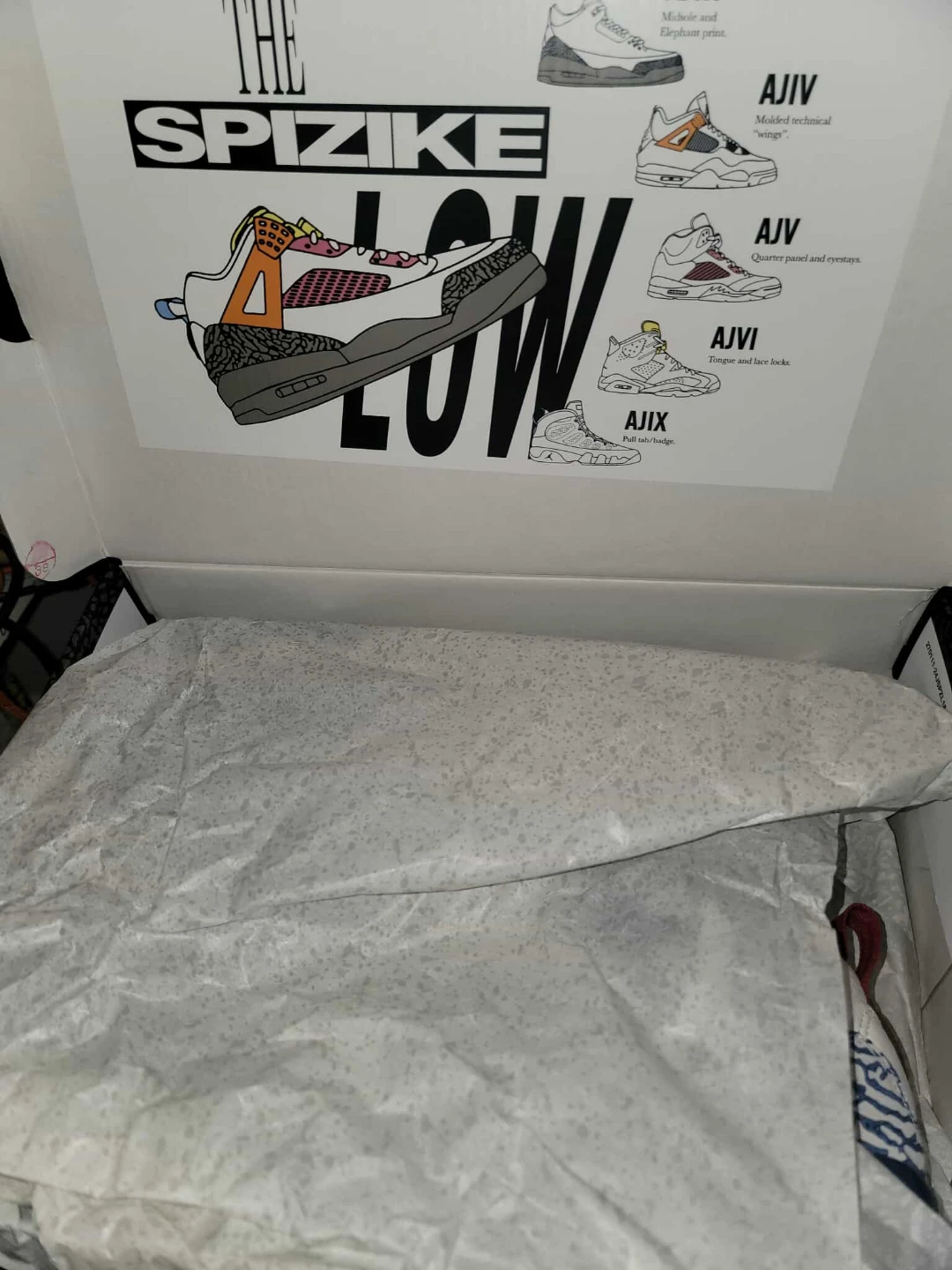 Jordan Spizike Low White/Midnight Navy - photo 3