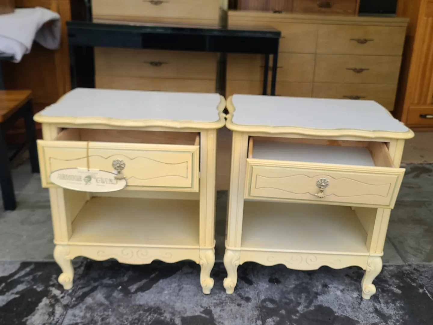 Pair of Vintage Kaufman Armour Guard Nightstands image indicator(2)