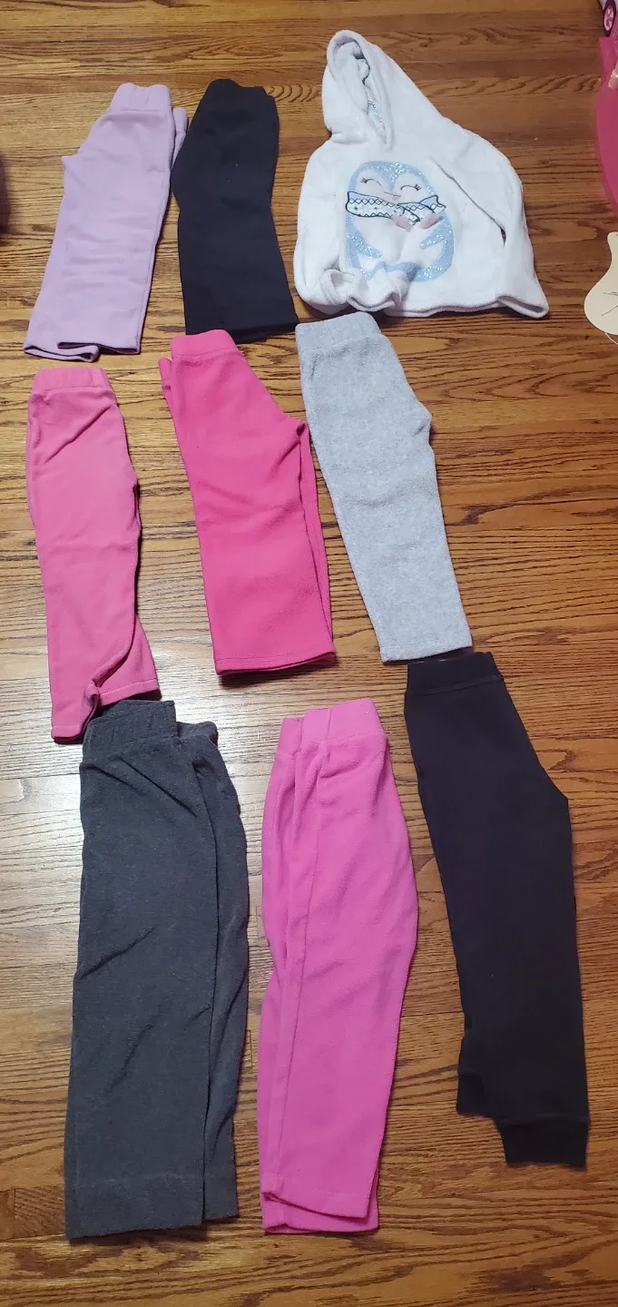 Kids Assorted Leggings and Hoodie