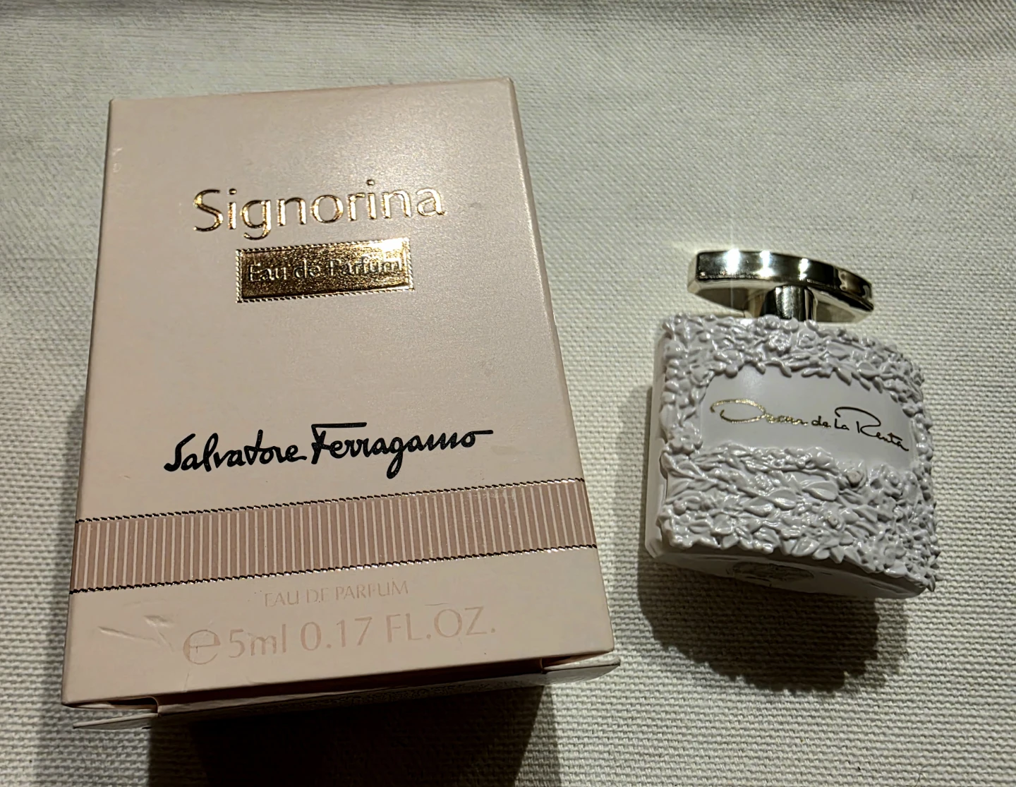 Brand-new Salvatore Ferragamo & Oscar de la Renta Perfume