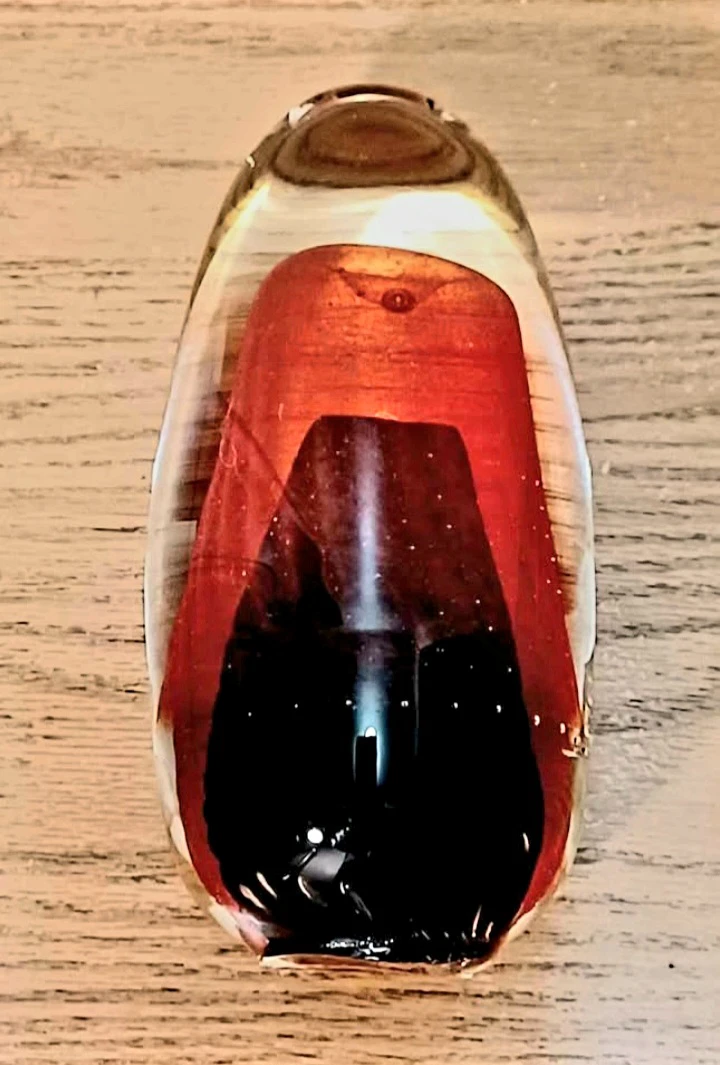 Unique Controlled Bubbles Murano Tall Volcano Lava - photo 2