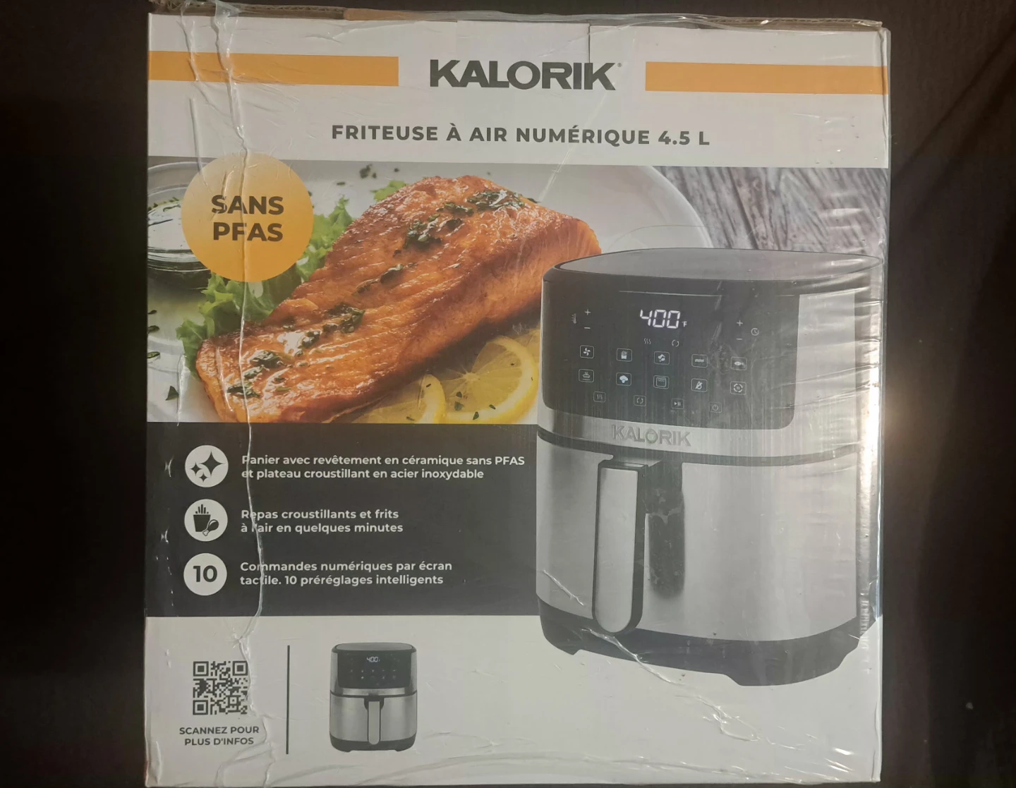 Kalorik 5-Quart Digital Air Fryer - New in Box! - photo 4