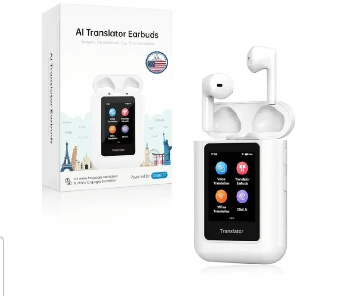AI Translator Earbuds - Navigate the World!