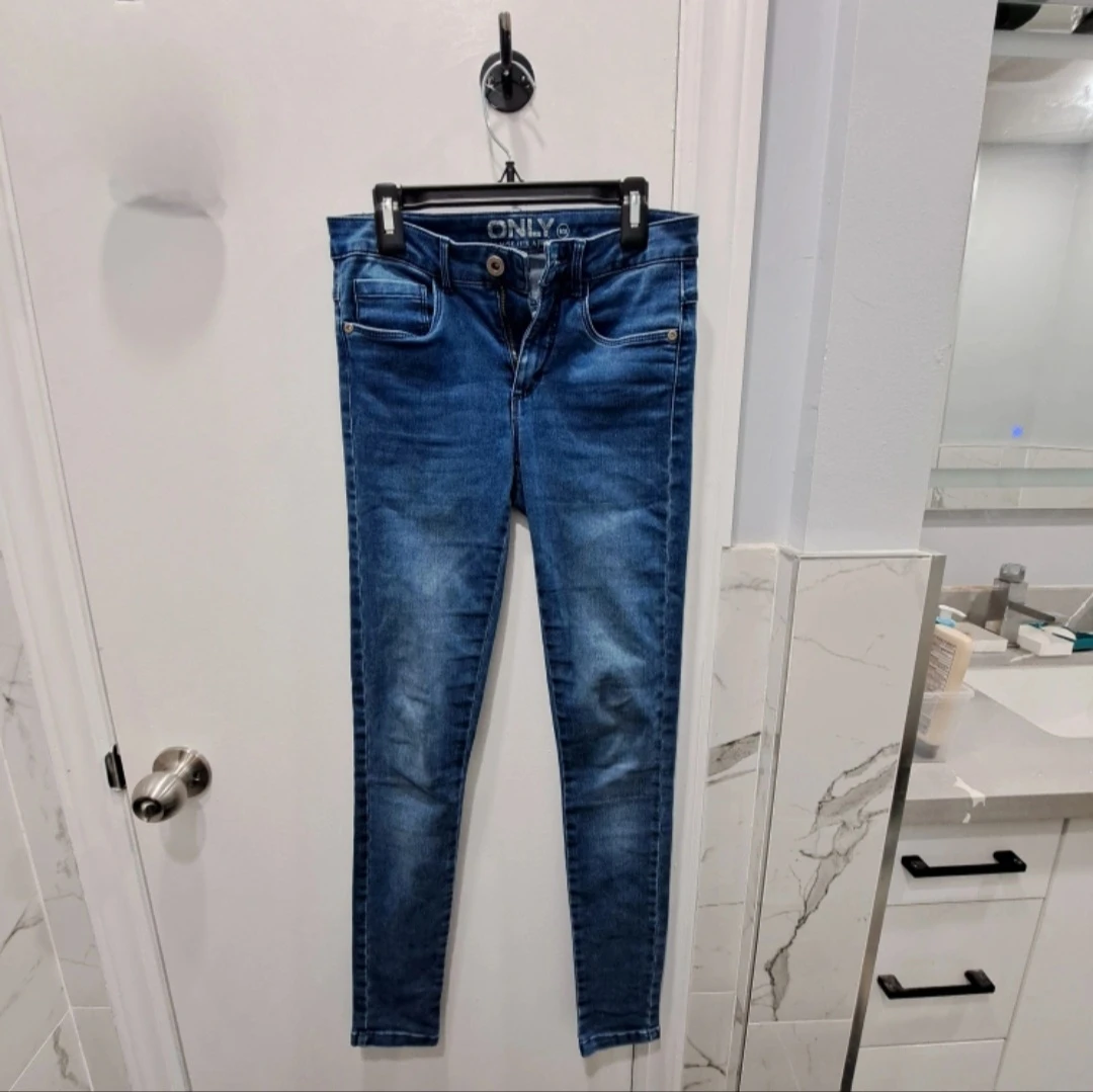 ONLY Dark Blue Skinny Jeans - Size S/32