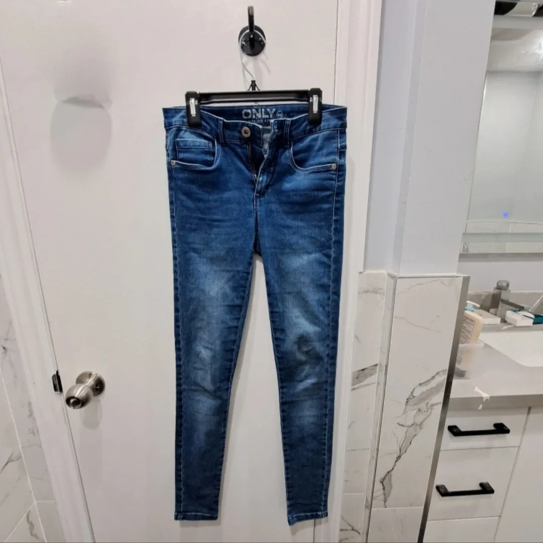 ONLY Dark Blue Skinny Jeans - Size S/32