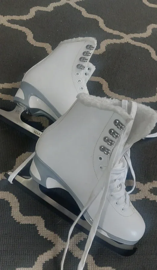 Girls' White Figure Skates  and more