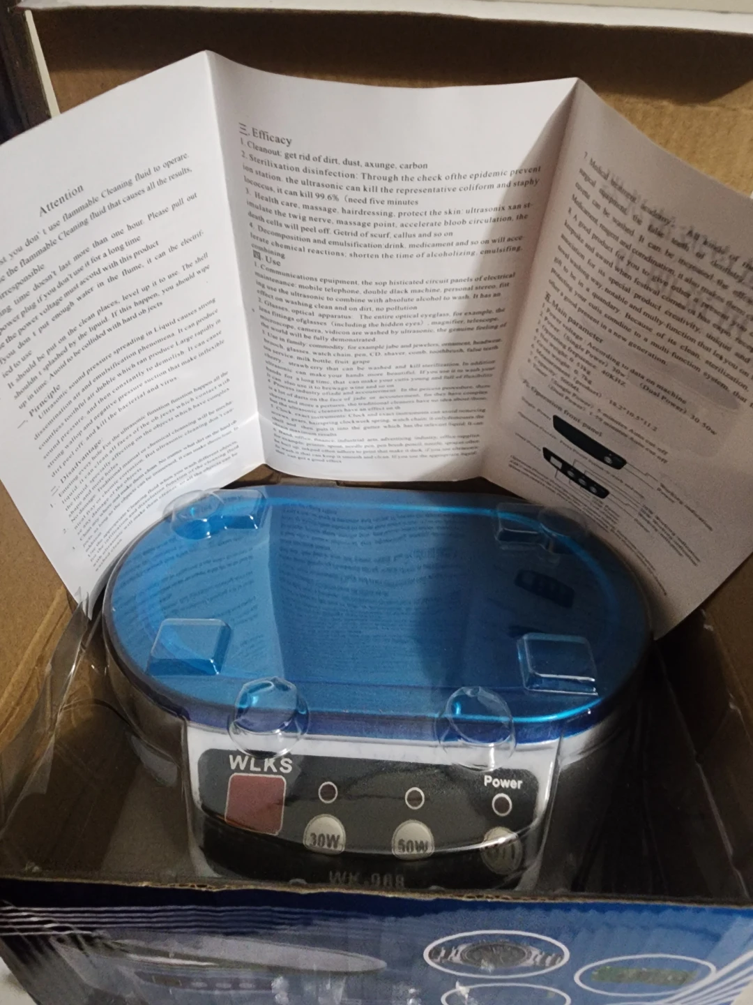 #Cleanout Ultrasonic Cleaner - New! - photo 5