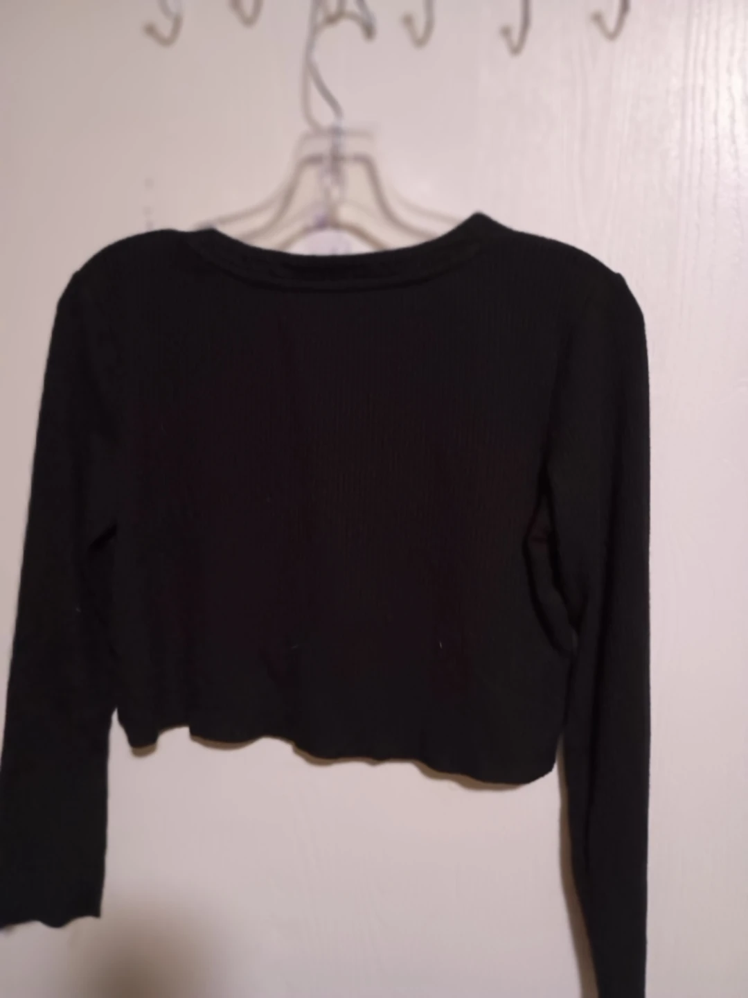Oak + Fort Black Cardigan - Size S - photo 3