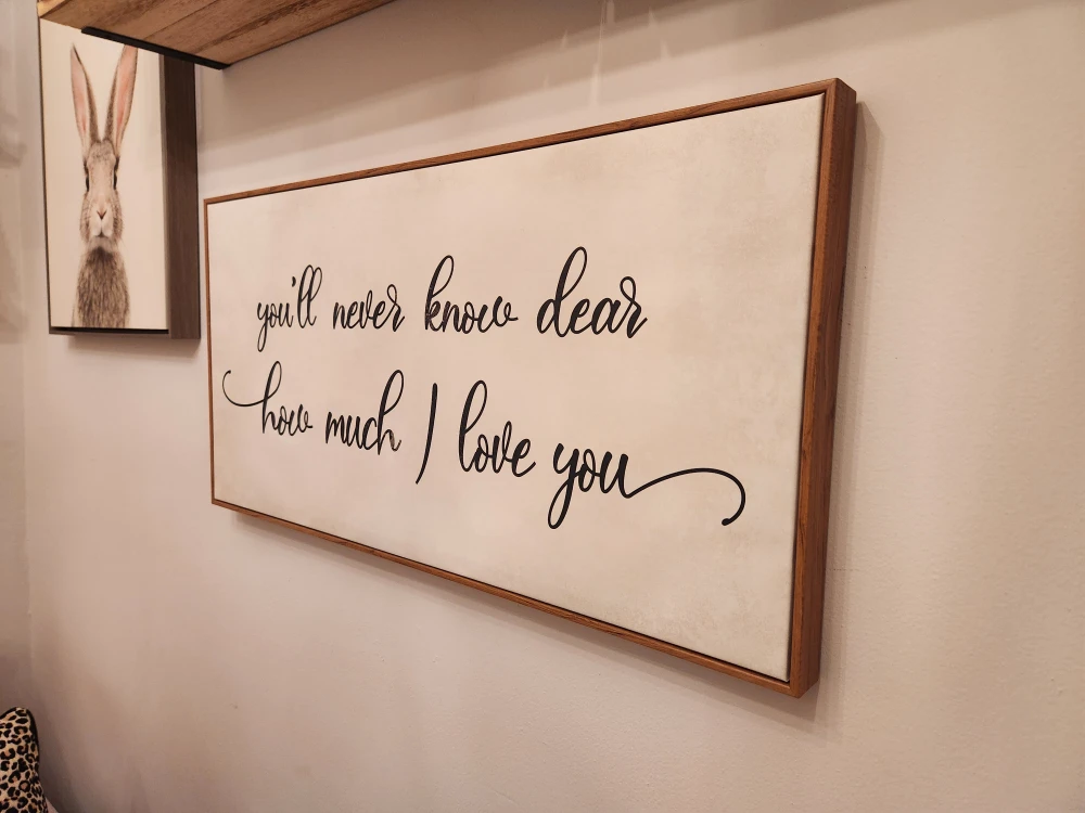 Framed 'You'll Never Know' Wall Art - photo 2