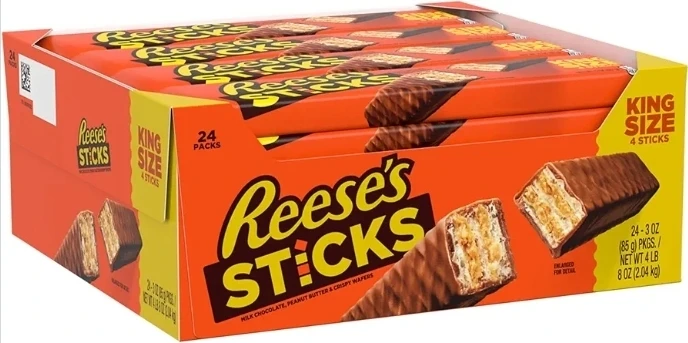 REESE'S STICKS Milk Chocolate Peanut Butter Wafer King Size - photo 2