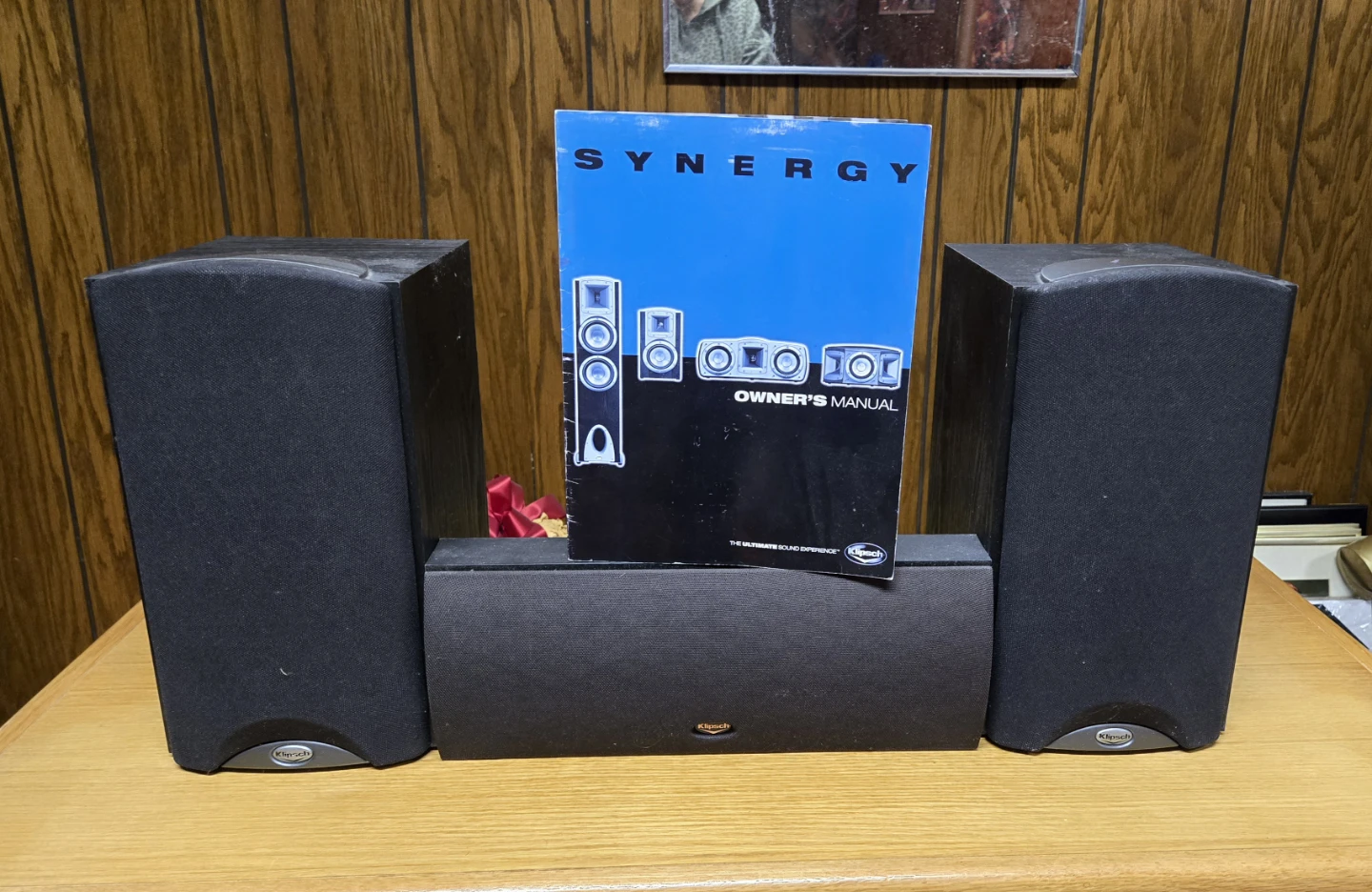 Klipsch Synergy Speakers - 3 Piece Set