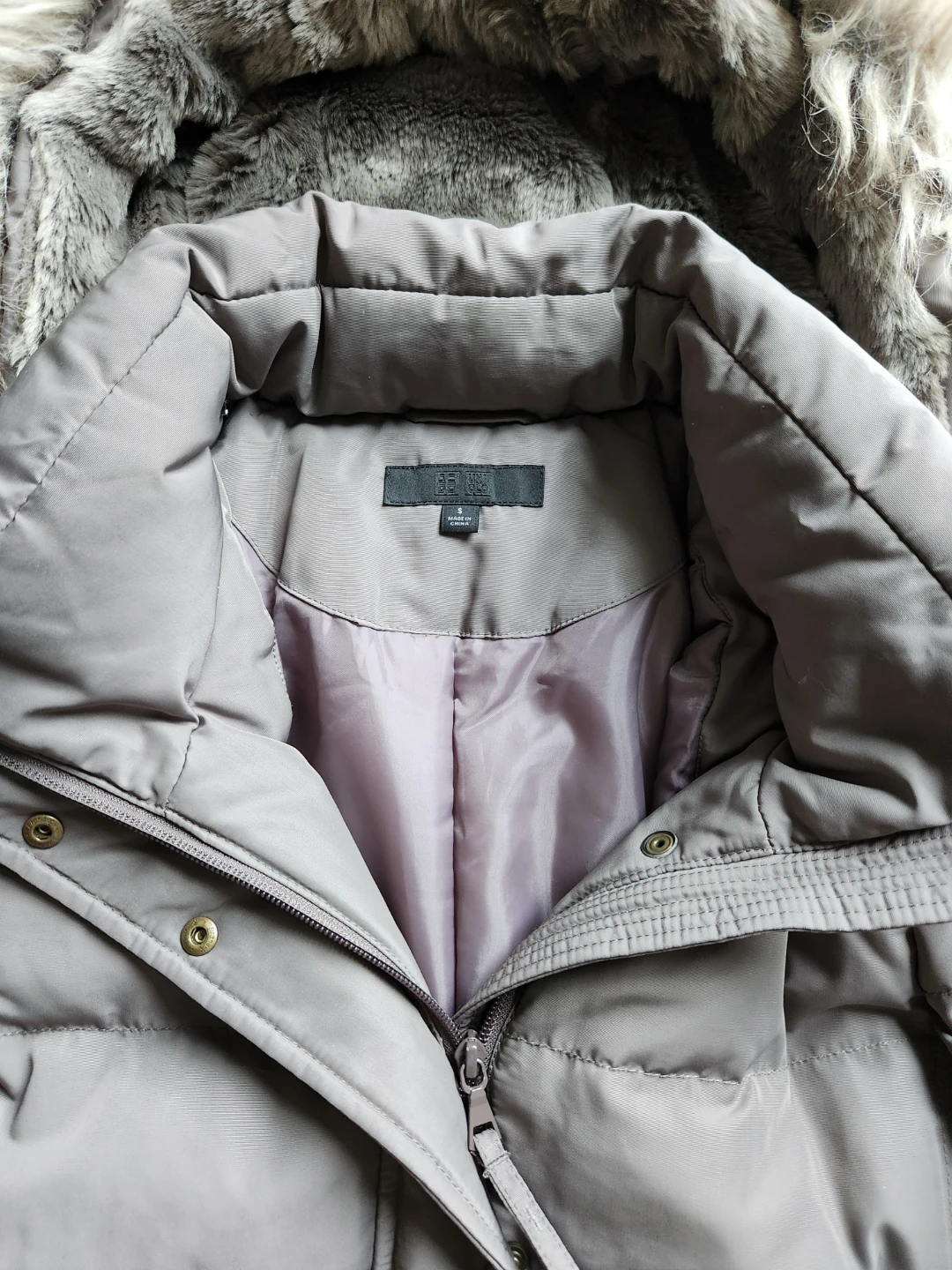 Uniqlo Ultra Warm Puffer Coat - Size S (Women) - photo 3