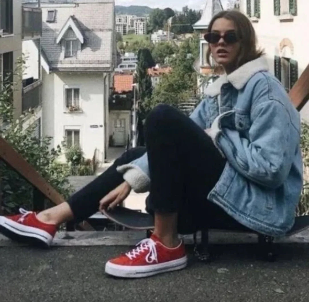 Aritzia Wilfred Free The 90's Vintage Sherpa Denim Jacket