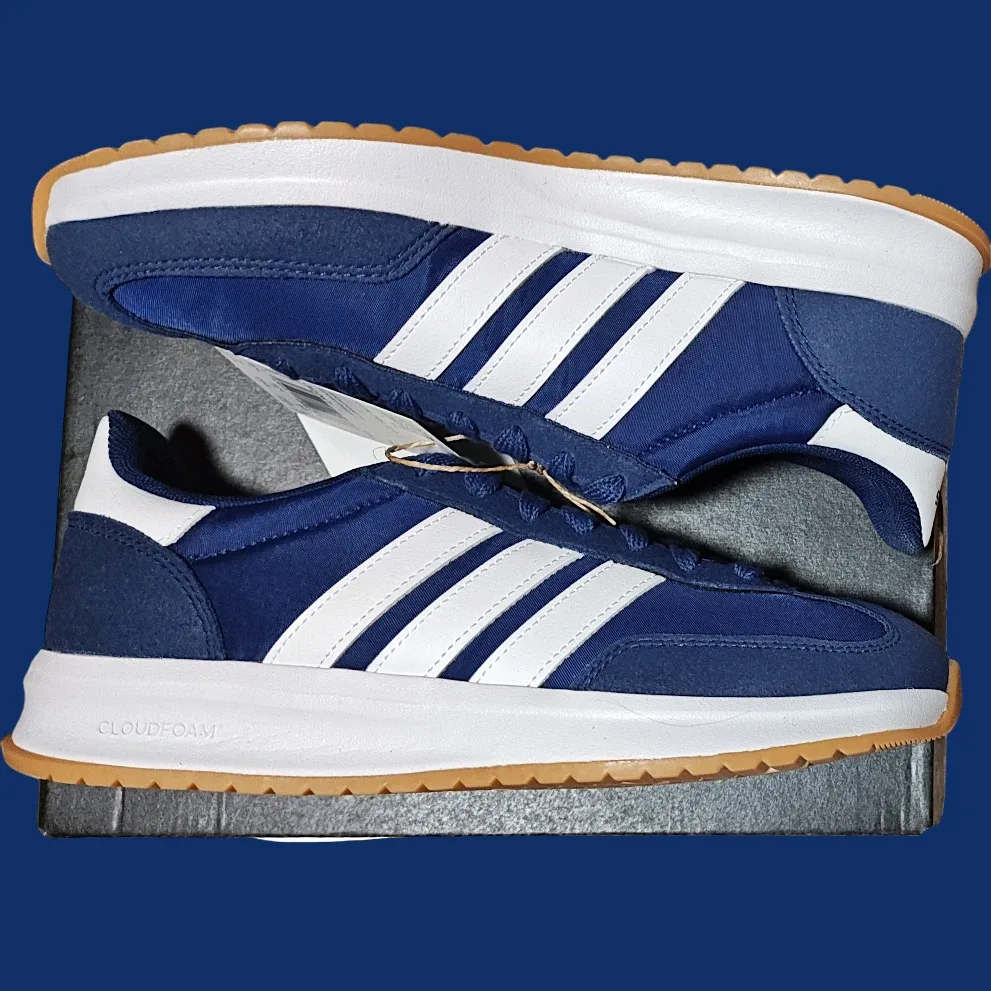 *NWT* 7 US — Adidas Run 70s 2.0 [NAVY/GUM] image indicator(4)