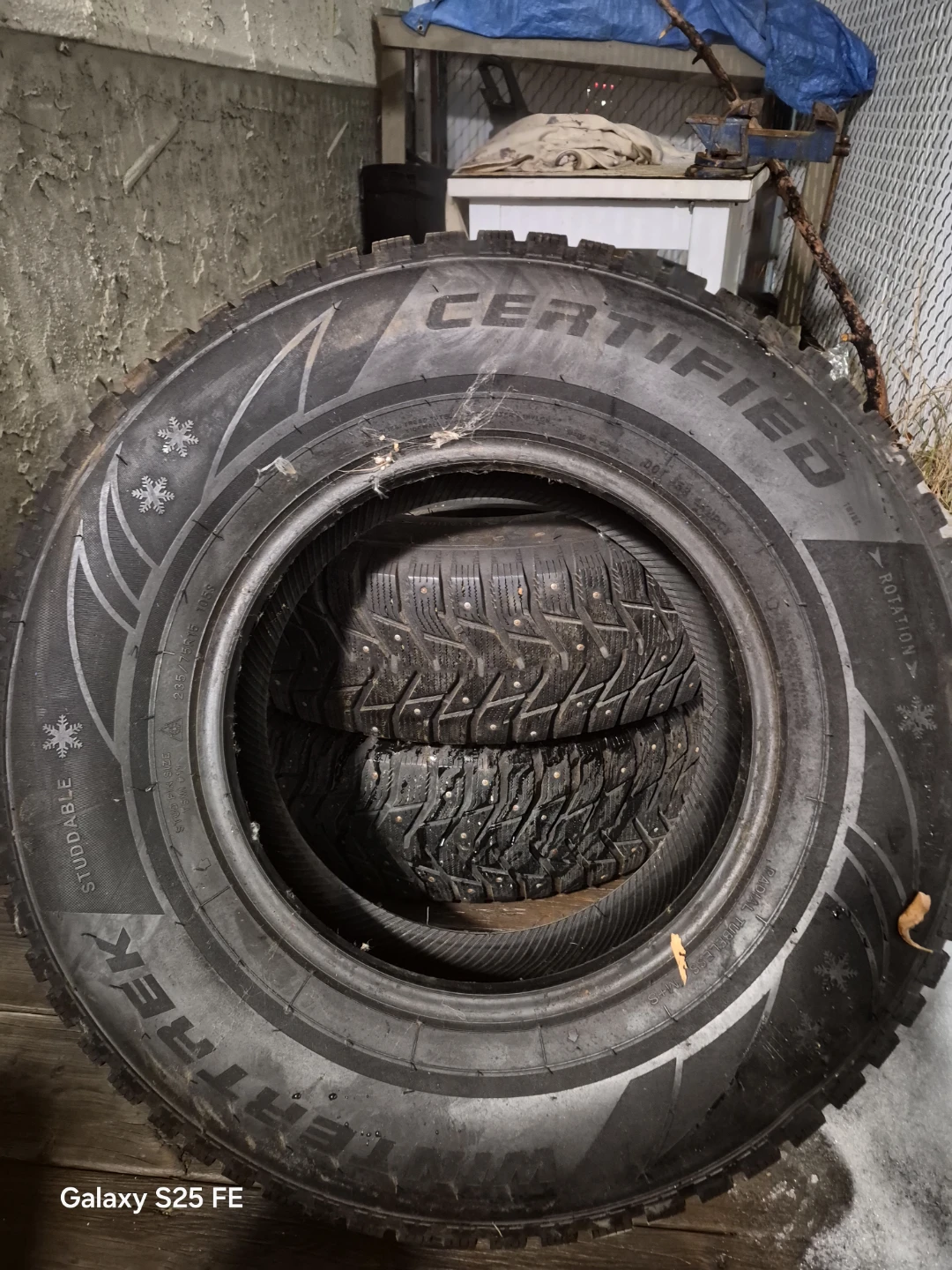 Studable Wintertrek Certified Tires - 235/75R15 - photo 2