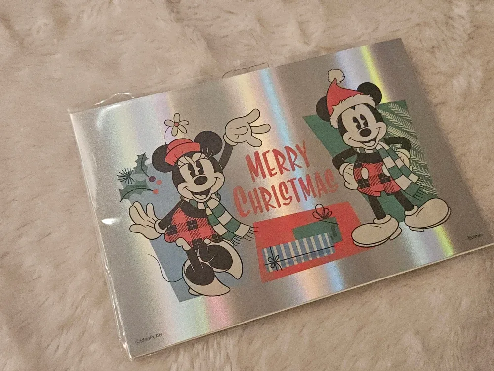 Disney Mickey & Minnie Mouse Christmas Card