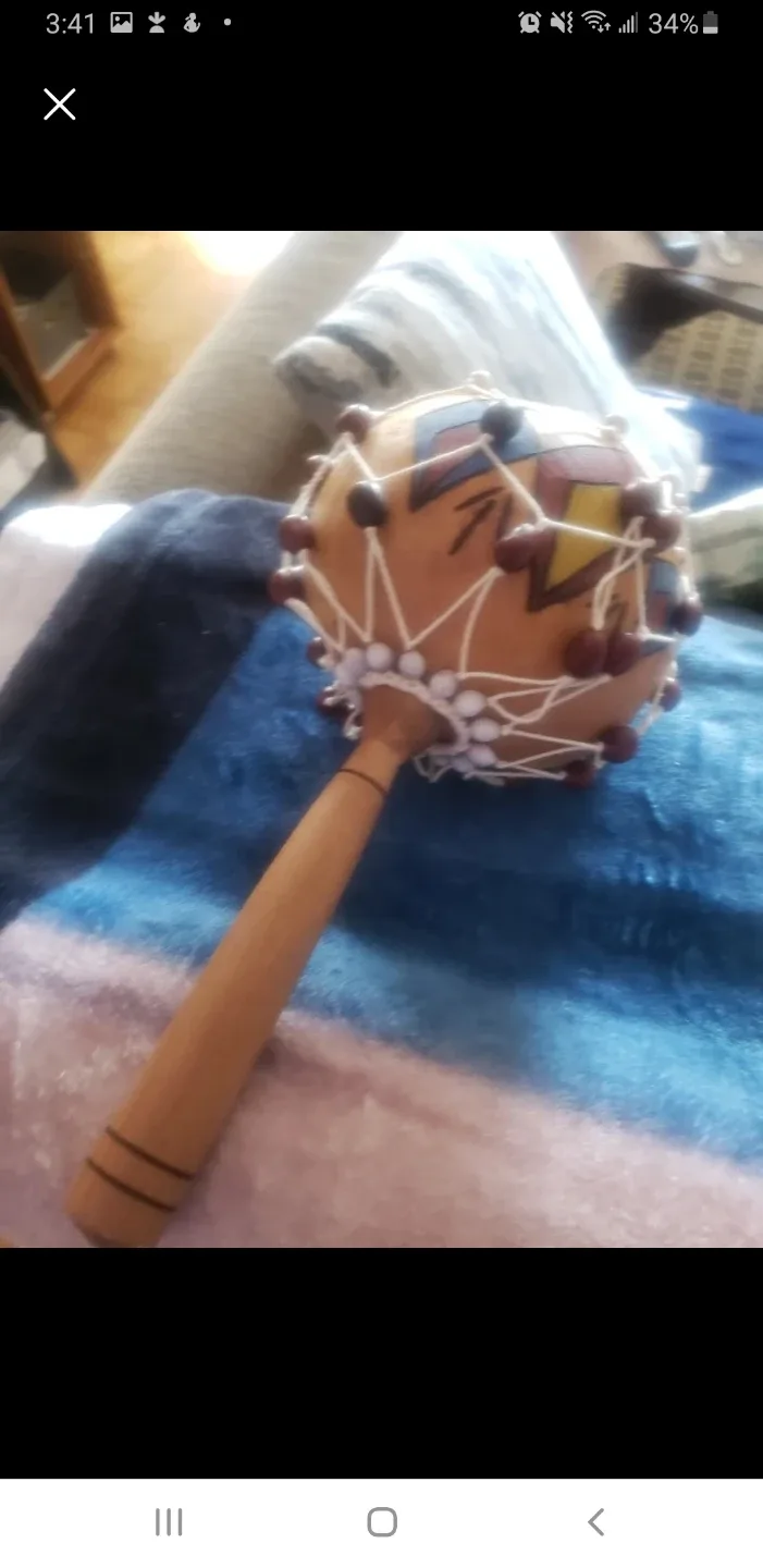 Handmade Maraca Rattle