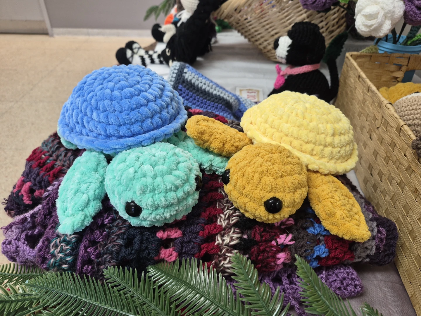 Handmade Crochet Turtle Plushies - photo 2