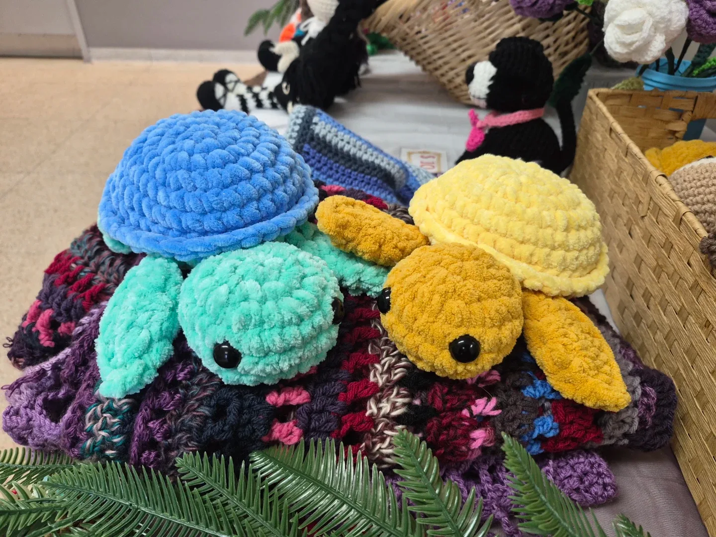 Handmade Crochet Turtle Plushies image indicator(2)