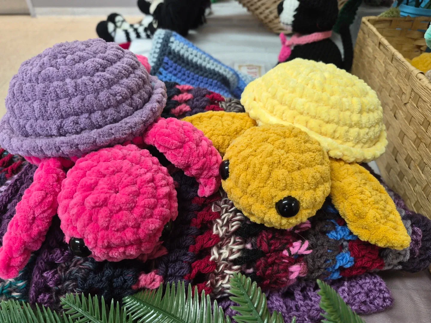Handmade Crochet Turtle Plushies image indicator(3)