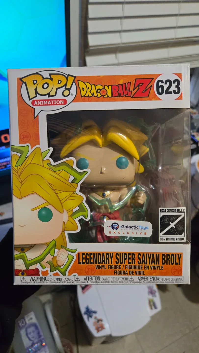 Funko Pop! Dragon Ball Z Legendary Super Saiyan Broly #623