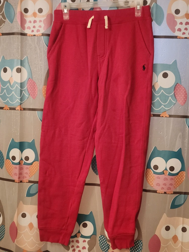 Polo Ralph Lauren Red Sweatpants - L (14-16) kid's size