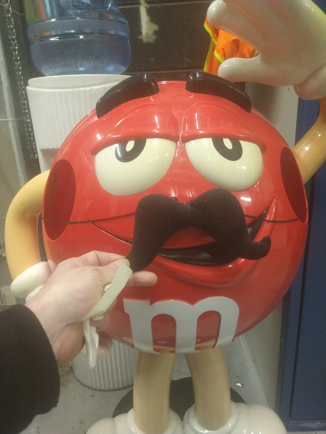 3ft tall M&M's Candy Dispenser - Red Character - photo 2