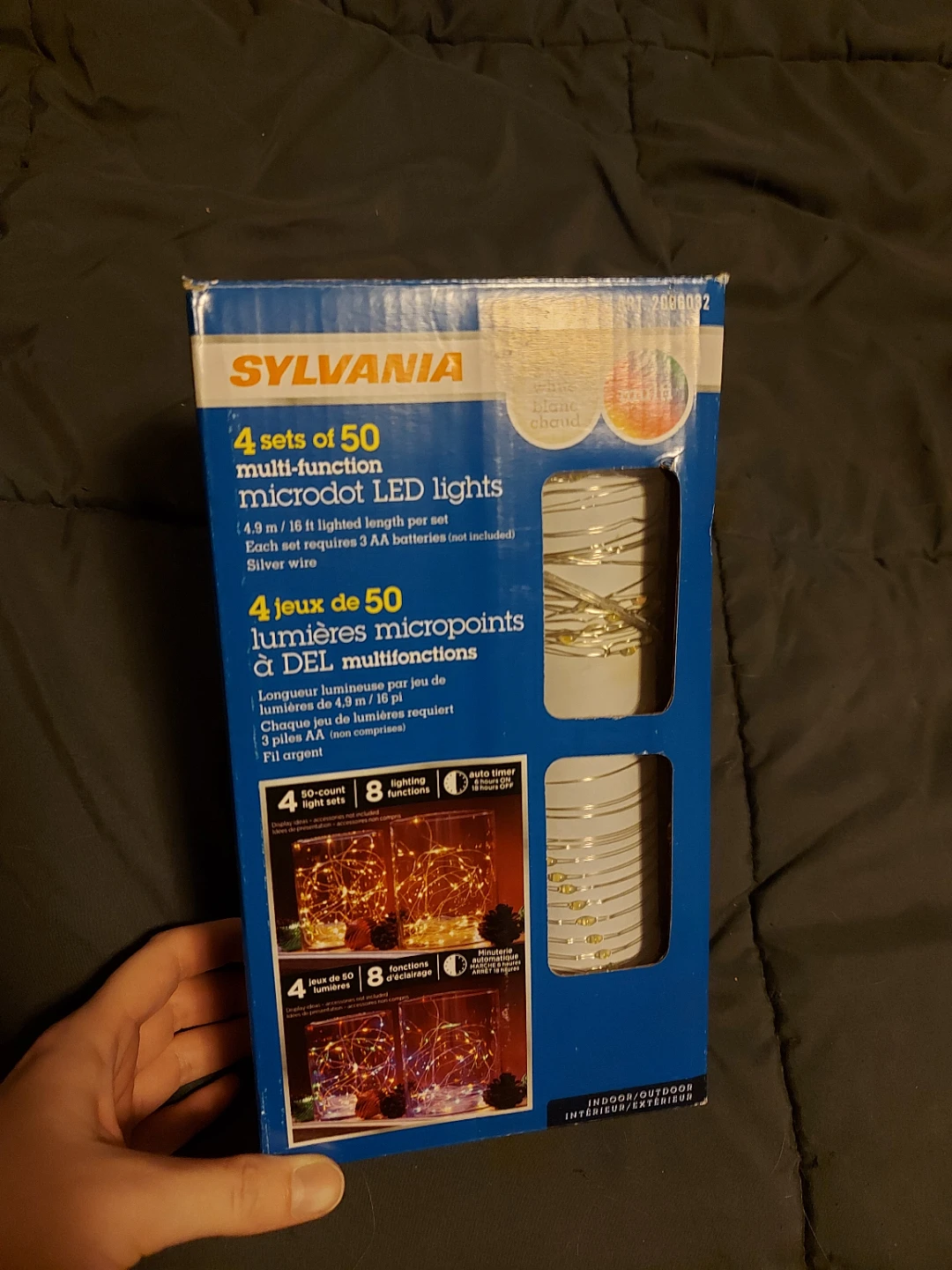 Sylvania Microdot LED Lights, 4 sets of 50